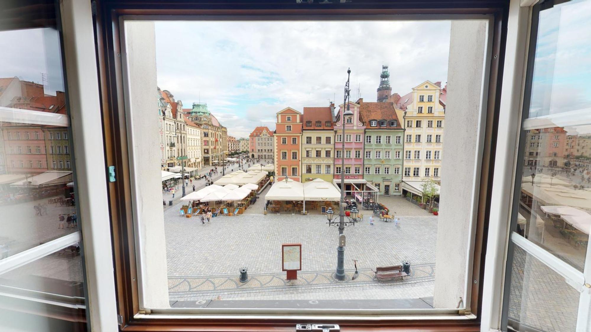 Apartmán Widok Na Rynek Vratislav Exteriér fotografie
