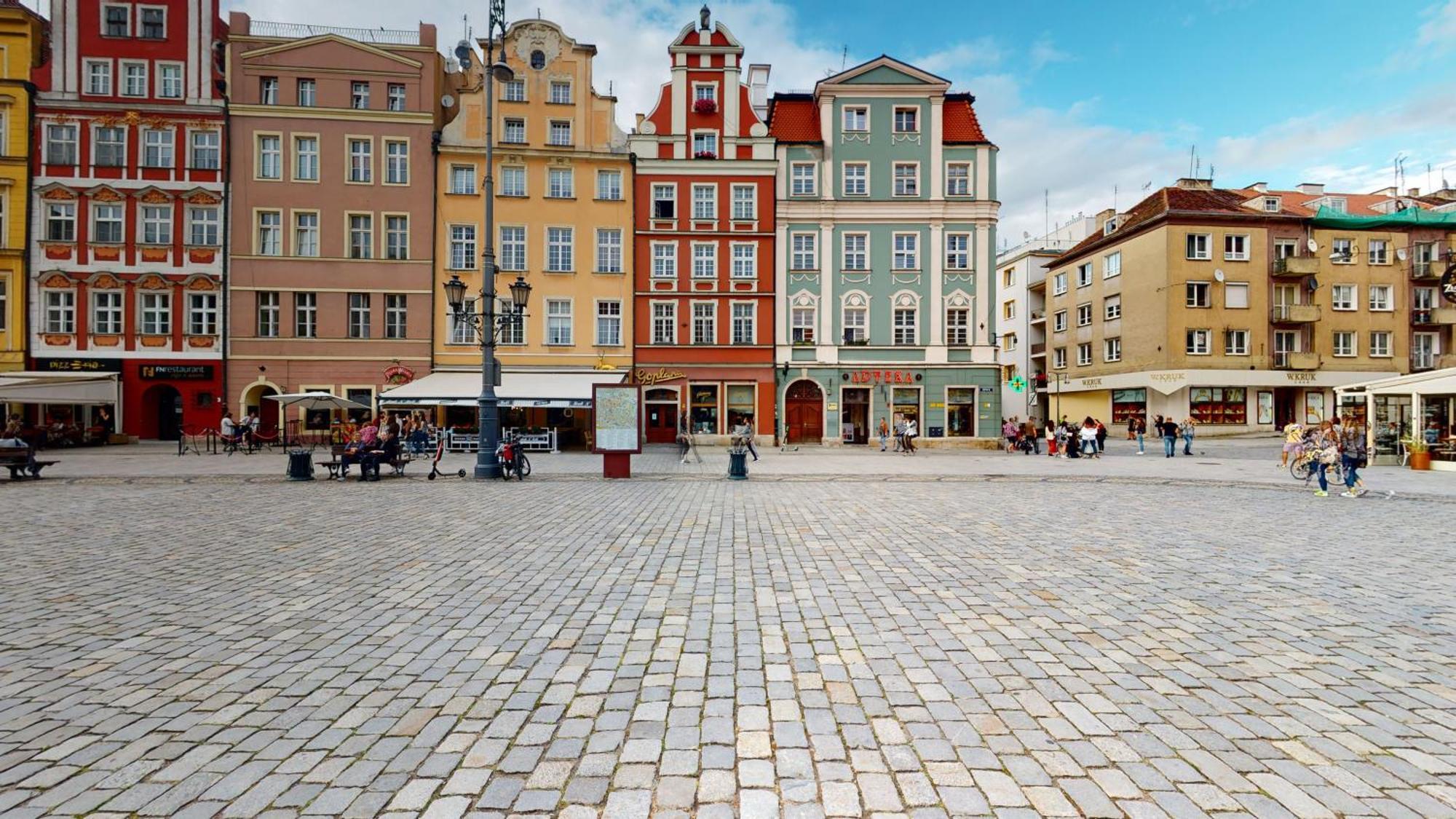 Apartmán Widok Na Rynek Vratislav Exteriér fotografie