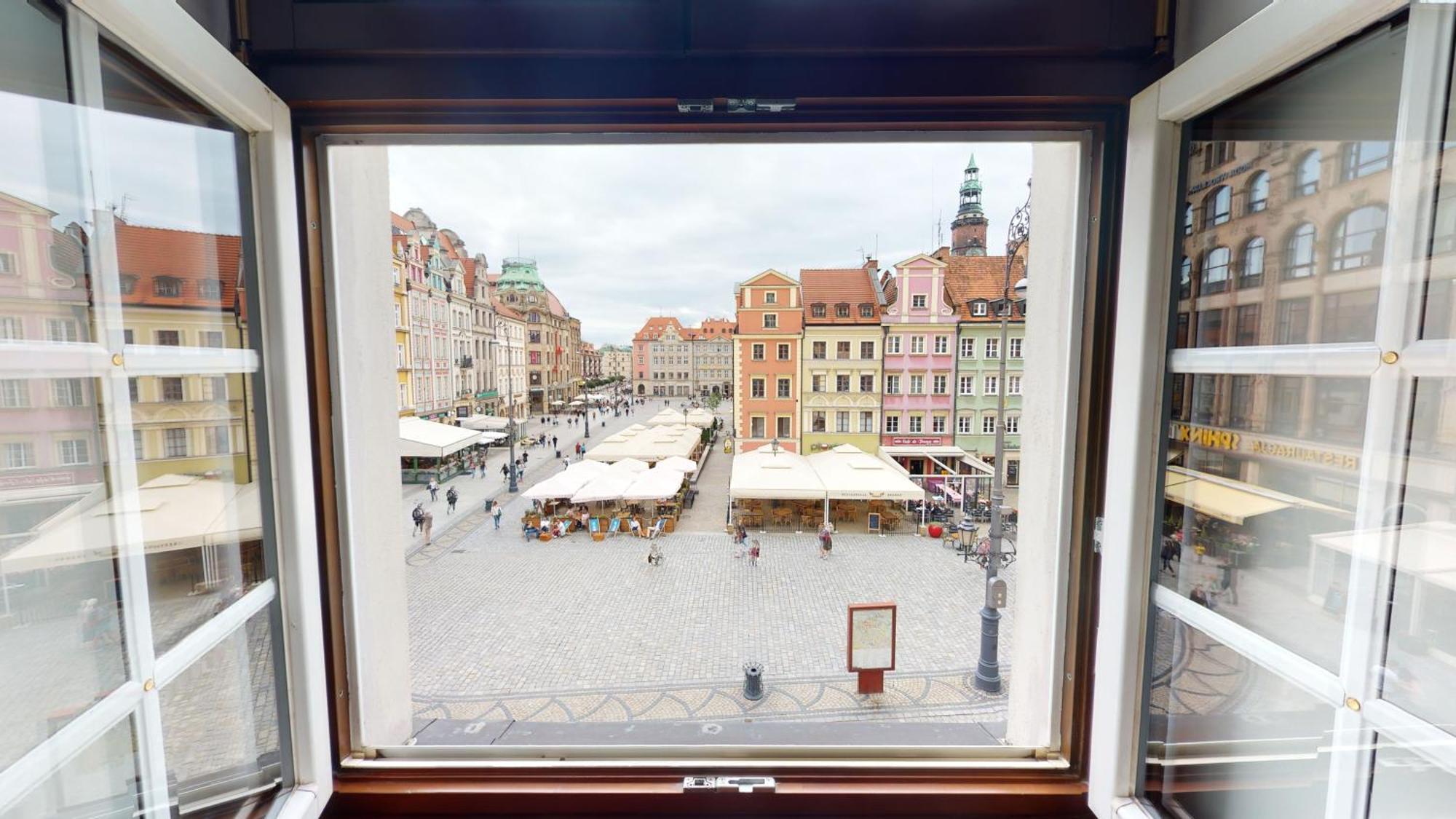 Apartmán Widok Na Rynek Vratislav Exteriér fotografie